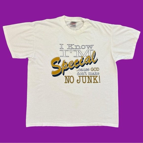 oneita Other - 90s “I Know I’m Special… No Junk!” Tee
